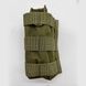 Підсумок MOLLE одинарний під магазини зелений олива 00942-2 фото 2