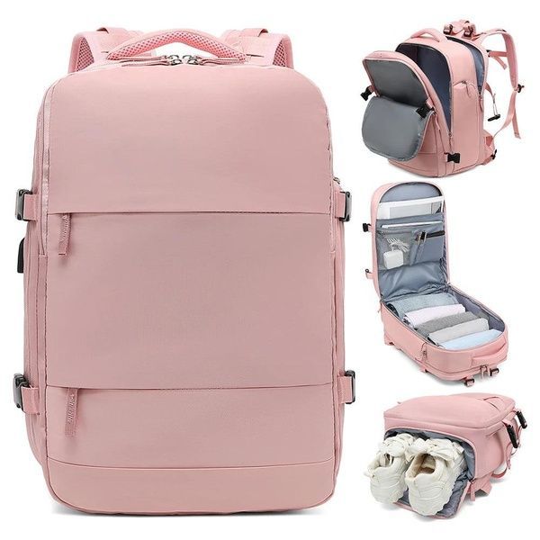 Рюкзак BB0001 мужской женский портфель для путешествий розовый BB0001 фото