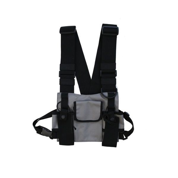 Нагрудная сумка HGUL+BAG BD5024 серая 00653-3 фото