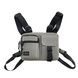 Нагрудна сумка 5008 TOYU BAG сіра 10242-2 фото