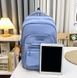 Рюкзак 10817 мужской женский детский школьный портфель голубой 10817 фото 2