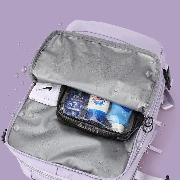 Рюкзак BB0001 мужской женский портфель для путешествий фиолетовый BB0001 фото