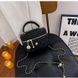 Жіноча сумка-косметичка 18205 Vanity Bag крос-боді чорна 10533F-1 фото 2