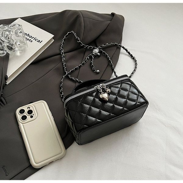 Женская сумка-косметичка 85063 Vanity Bag кросс-боди черная 10534-1 фото