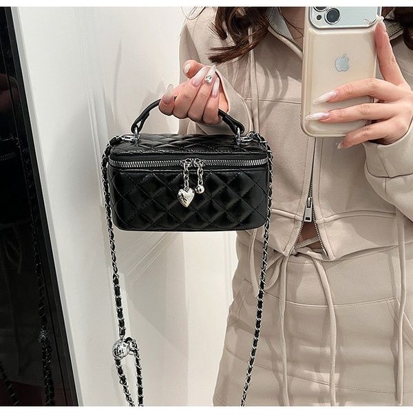 Женская сумка-косметичка 85063 Vanity Bag кросс-боди черная 10534-1 фото