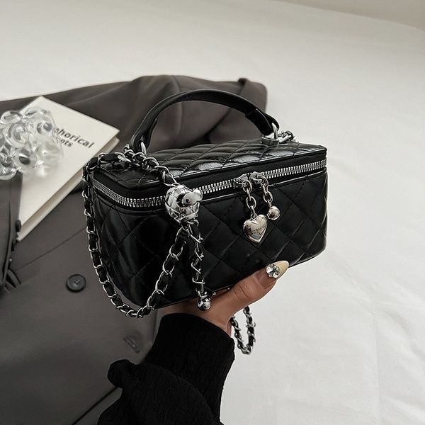 Женская сумка-косметичка 85063 Vanity Bag кросс-боди черная 10534-1 фото