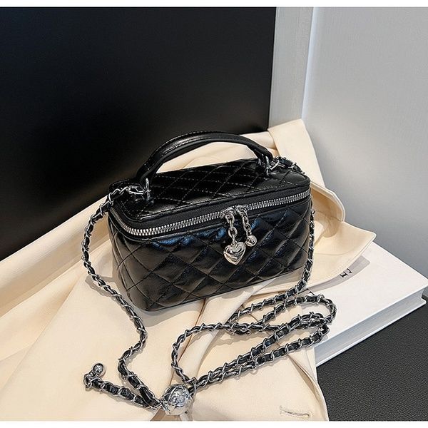 Женская сумка-косметичка 85063 Vanity Bag кросс-боди черная 10534-1 фото