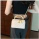 Женская сумка-косметичка 28200 Vanity Bag кросс-боди белая молочная 10661-2 фото 9
