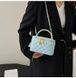 Женская сумка-косметичка 2814 1032 Vanity Bag кросс-боди голубая 10598-4 фото 3