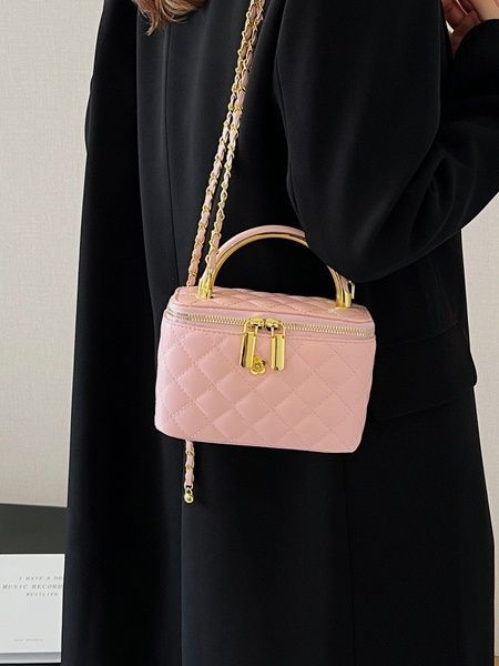 Женская сумка-косметичка 2814 1032 Vanity Bag кросс-боди розовая 10598-3 фото