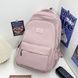 Рюкзак JINISIAO женский детский школьный портфель розовый 10220 фото 3