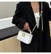 Жіноча сумка-косметичка 2814 1032 Vanity Bag крос-боді біла молочна 10598-2 фото 3