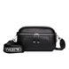 Женская сумка кросс-боди 1031-2 на ремешке черная 10587-1 фото 6