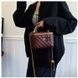 Жіноча сумка-косметичка велика 1251 Vanity Bag крос-боді червона 10653B фото 4