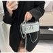 Женская сумка-косметичка 85053 Vanity Bag кросс-боди серебристая 10535-4 фото 3