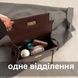Жіноча сумка XCY-27880 велика крос-боді темно коричнева 10550-1 фото 7