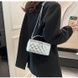 Женская сумка-косметичка 85053 Vanity Bag кросс-боди серебристая 10535-4 фото 7