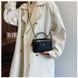 Женская сумка-косметичка большая 1251 Vanity Bag кросс-боди черная 10653B фото 4