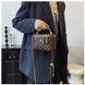 Жіноча сумка-косметичка велика 1251 Vanity Bag крос-боді коричнева 10653B фото 6