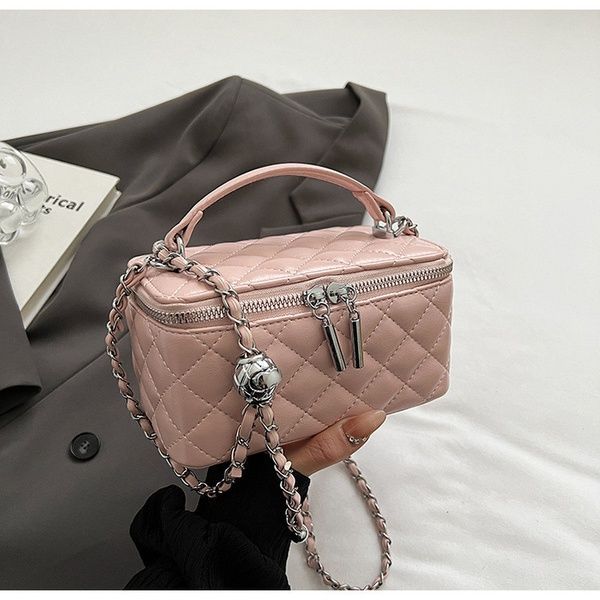 Женская сумка-косметичка 85053 Vanity Bag кросс-боди розовая 10535-2 фото