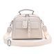 Жіноча сумка 10682 крос-боді біла молочна 10682-2 фото