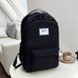 Рюкзак Fashion Maoch чоловічий жіночий дитячий шкільний портфель чорний 10224 фото 5