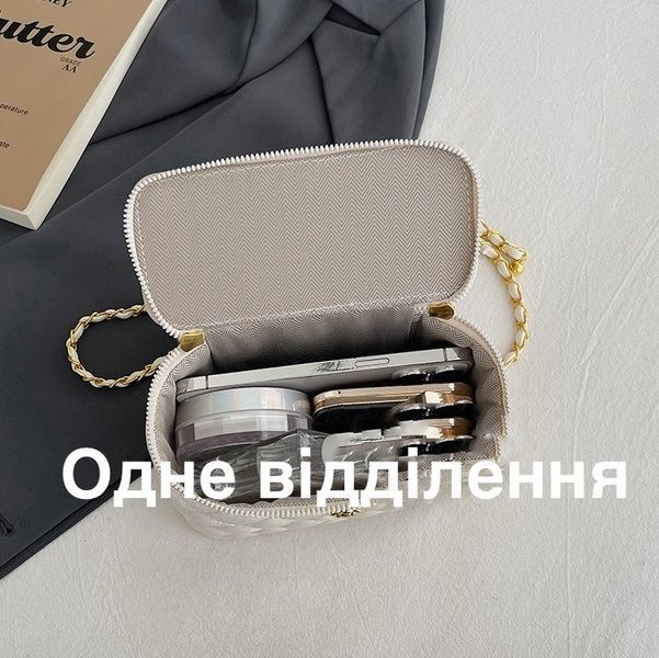 Женская сумка-косметичка 2814 1032 Vanity Bag велюровая кросс-боди черная 10402-1 фото