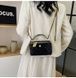 Женская сумка-косметичка 2814 1032 Vanity Bag велюровая кросс-боди черная 10402-1 фото 4