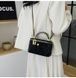 Женская сумка-косметичка 2814 1032 Vanity Bag велюровая кросс-боди черная 10402-1 фото 6