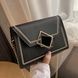 Женская классическая сумка на цепочке кросс-боди через плечо клатч черная 00462-1 фото 7