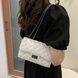 Женская сумка кросс-боди 8250 белая 10259-2 фото 5