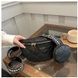 Жіноча класична сумка FASHION 10570 бананка крос-боді на ремінці через плече чорна 10570-1 фото 2