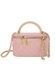 Жіноча сумка-косметичка 2814 1032 Vanity Bag велюрова крос-боді рожева 10402-3 фото 1