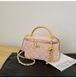 Жіноча сумка-косметичка 2814 1032 Vanity Bag велюрова крос-боді рожева 10402-3 фото 2